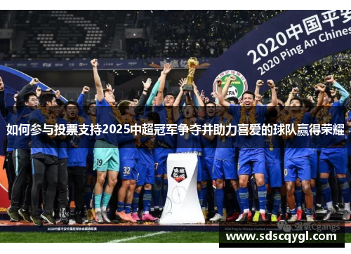 如何参与投票支持2025中超冠军争夺并助力喜爱的球队赢得荣耀