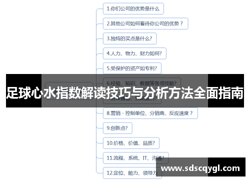 足球心水指数解读技巧与分析方法全面指南